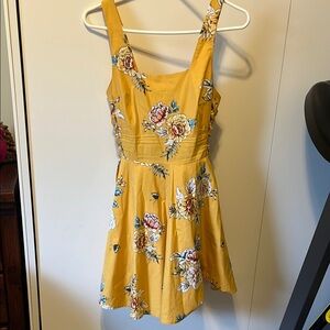 Floral Yellow Sundress